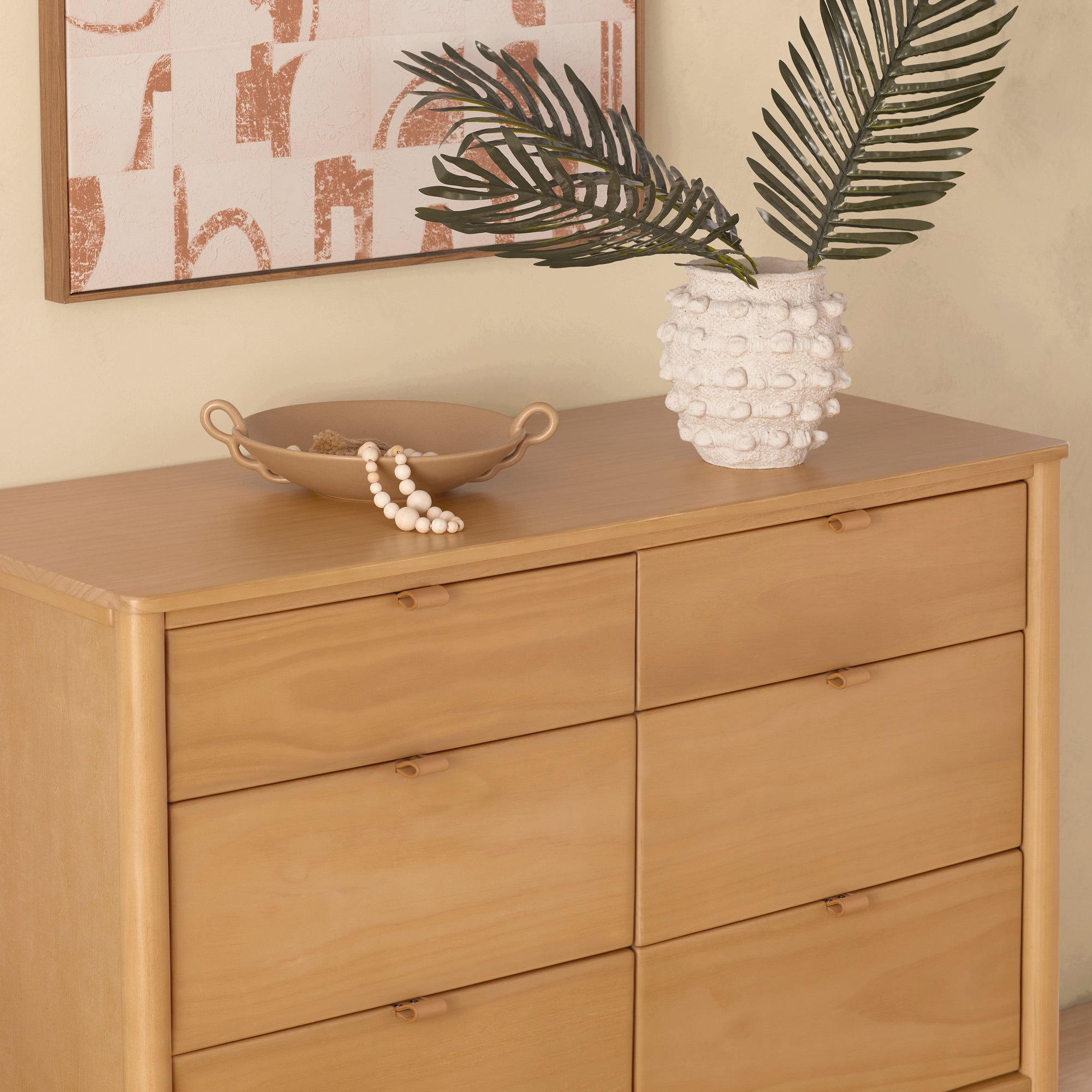 M25616HY,Babyletto,Bondi 6-Drawer Assembled Dresser in Honey