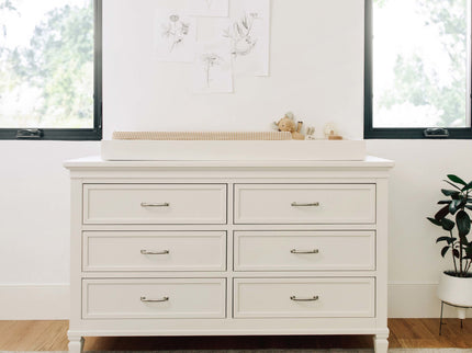 M15816RW,Namesake,Darlington 6-Drawer Dresser in Warm White