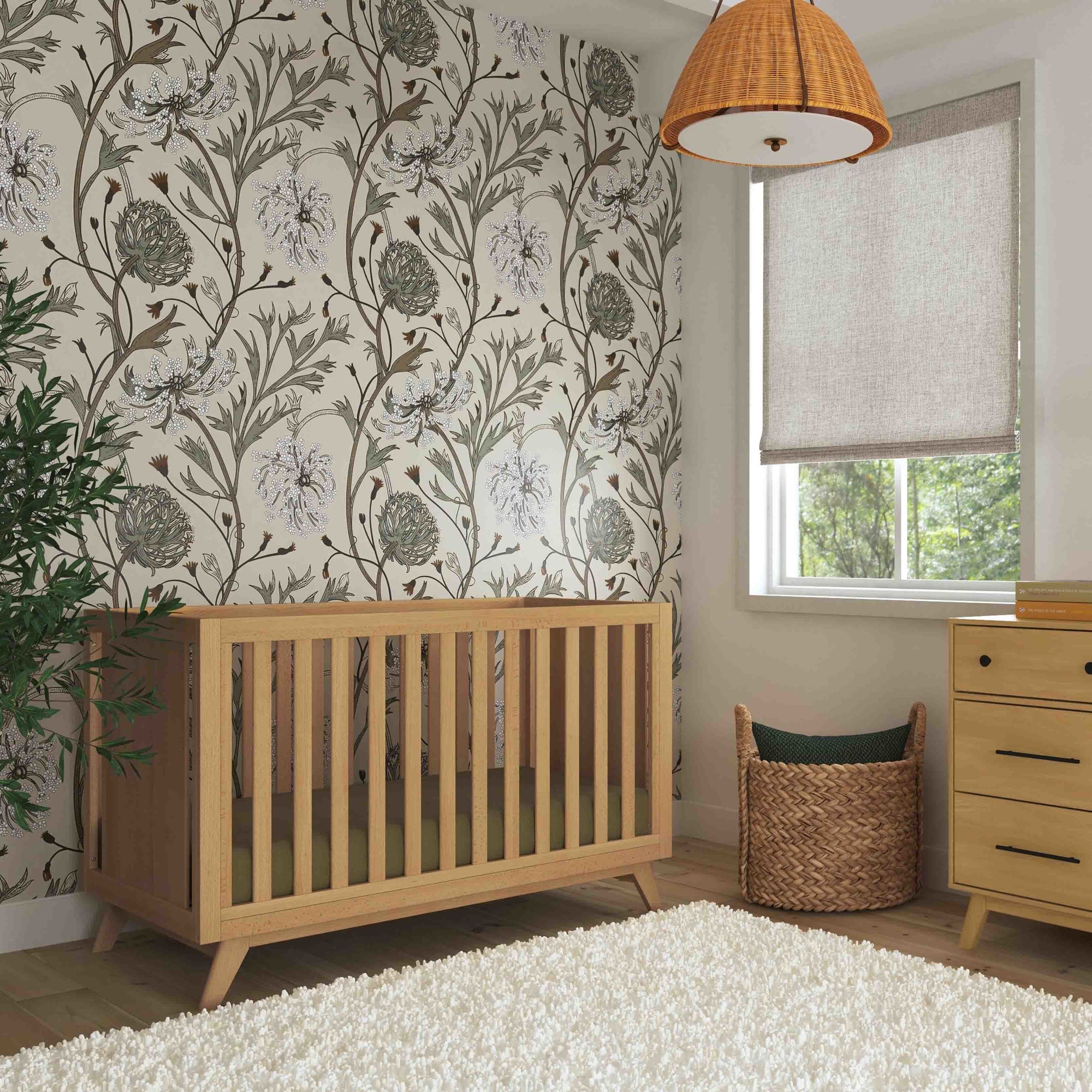 M22501HY,DaVinci,Otto 3-in-1 Convertible Crib in Honey