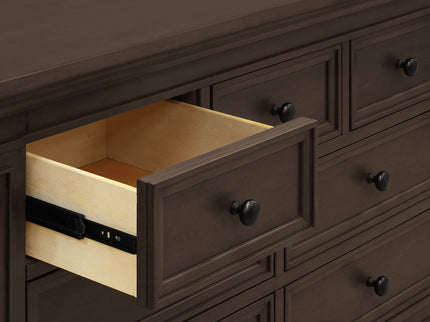 M7616TR,Monogram by Namesake,Classic Double-Wide Dresser in Truffle