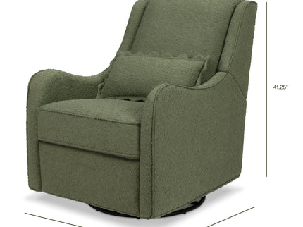 M27787OB,Namesake,Devon Recliner and Swivel Glider in Olive Boucle