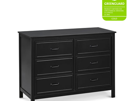 M12826E,DaVinci,Charlie 6-Drawer Double Dresser in Ebony