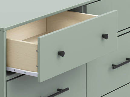 M22526LS,DaVinci,Otto 6-Drawer Dresser in Light Sage