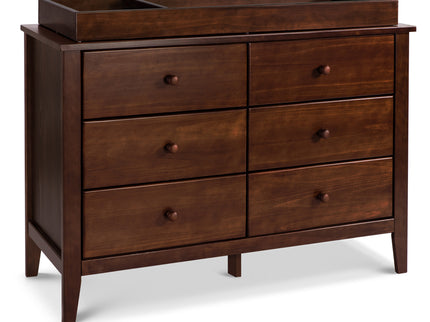 F11526Q,Carter's,Morgan 6-Drawer Double Dresser in Espresso Finish