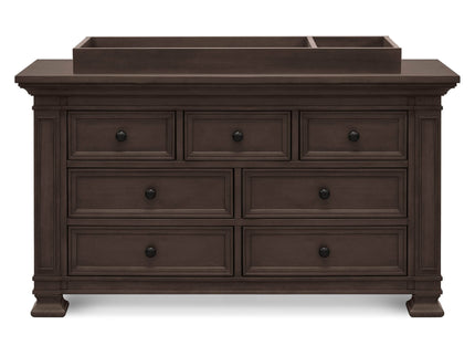 M7616TR,Monogram by Namesake,Classic Double-Wide Dresser in Truffle