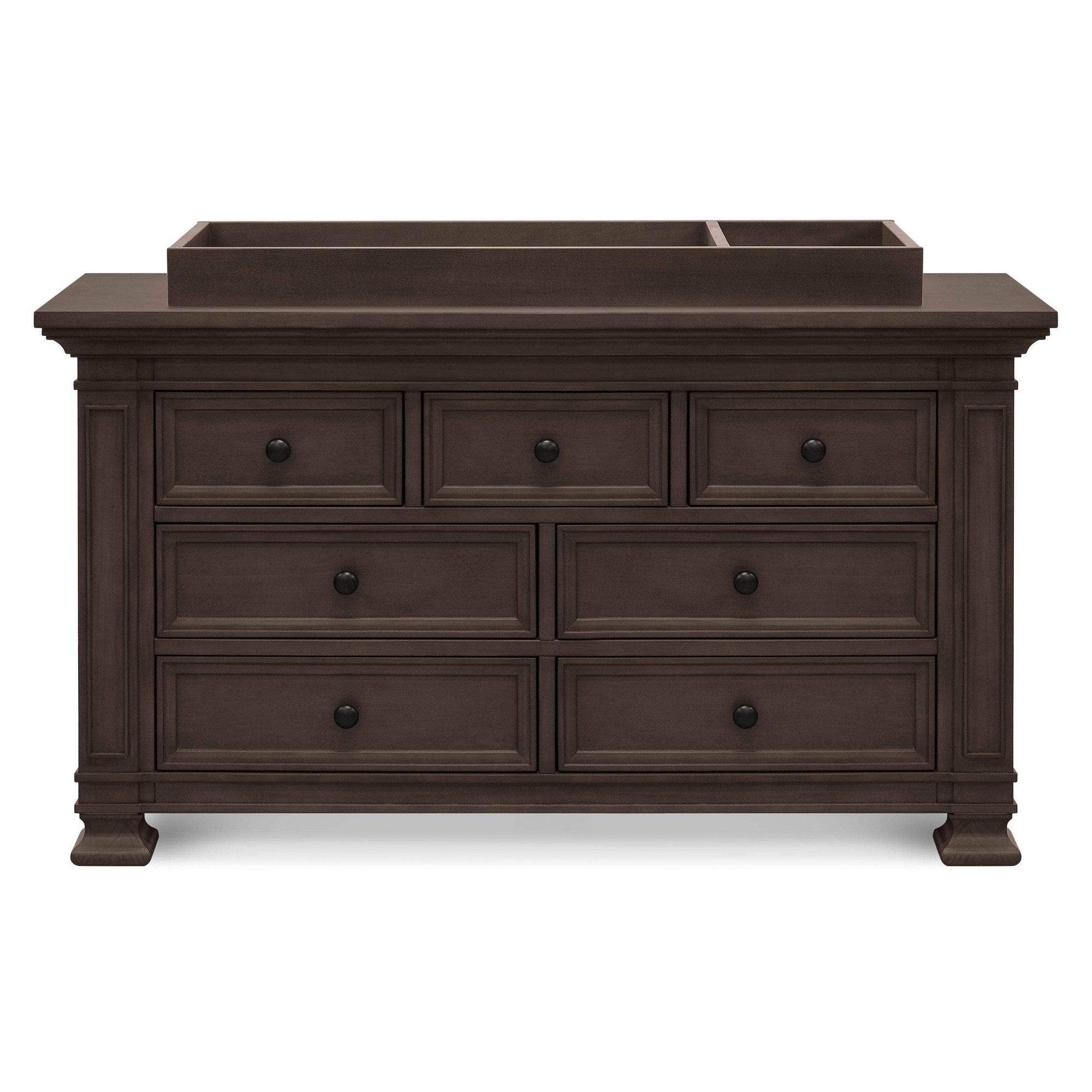 M7616TR,Monogram by Namesake,Classic Double-Wide Dresser in Truffle