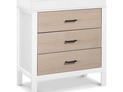 F23223WCWD,Carter's,Radley 3-Drawer Dresser in White & Coastwood