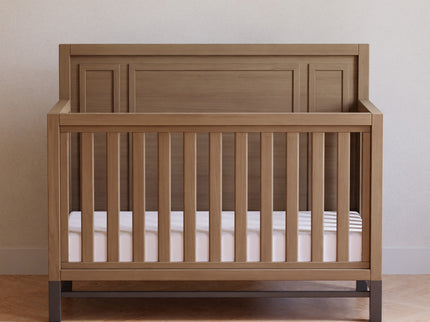 B25801DF,Monogram by Namesake,Newbern 4-in-1 Convertible Crib in Driftwood