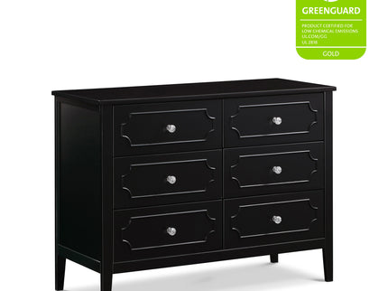 M11426E,DaVinci,Chloe Regency 6-Drawer Dresser in Ebony