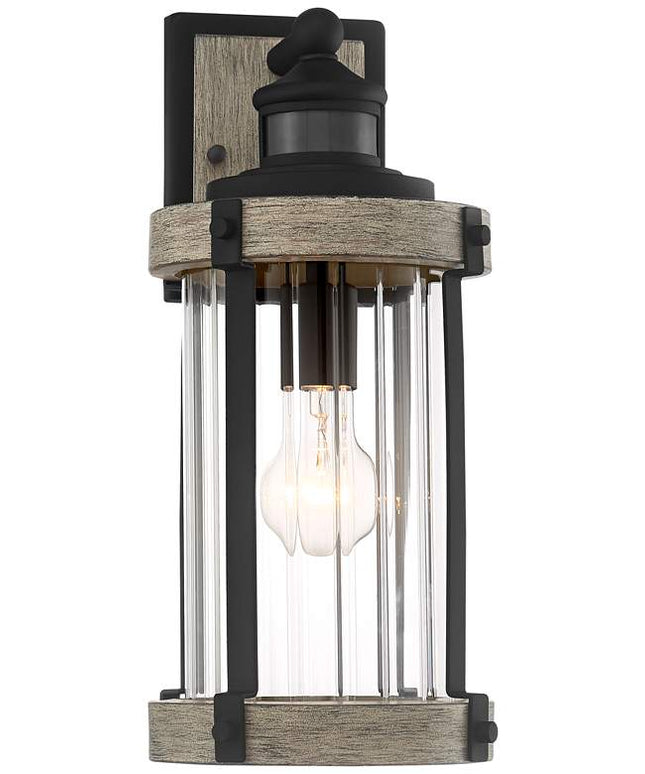 John Timberland 15 1/2" Gray Dual-Bright Motion Sensor Outdoor Light