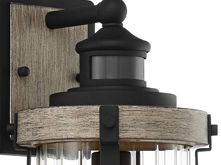 John Timberland 15 1/2" Gray Dual-Bright Motion Sensor Outdoor Light