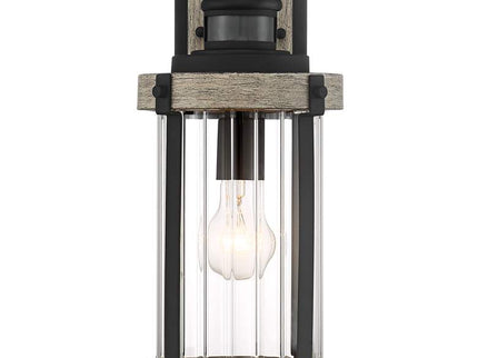 John Timberland 15 1/2" Gray Dual-Bright Motion Sensor Outdoor Light