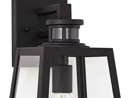 John Timberland Arrington 14 3/4" Black Motion Sensor Outdoor Light