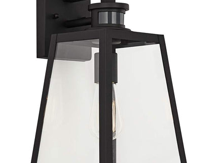 John Timberland Arrington 14 3/4" Black Motion Sensor Outdoor Light