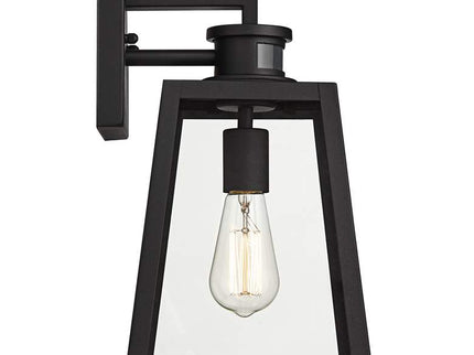 John Timberland Arrington 14 3/4" Black Motion Sensor Outdoor Light