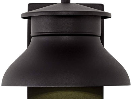 John Timberland Danbury 5" High Black LED Wall Sconce Set of 2