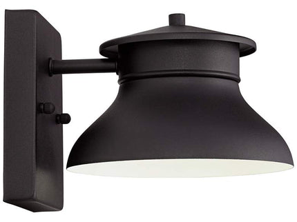John Timberland Danbury 5" High Black LED Wall Sconce Set of 2