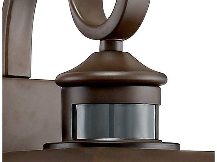 John Timberland Deaver 15 1/4" Bronze Motion Sensor Outdoor Lights Set