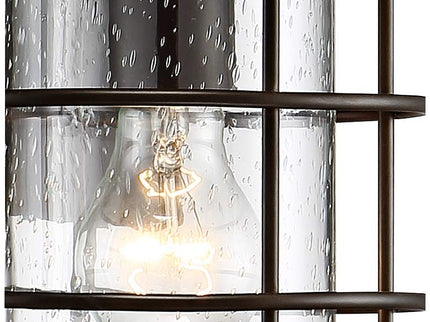 John Timberland Hogan 14" High Bronze Motion Sensor Outdoor Wall Light