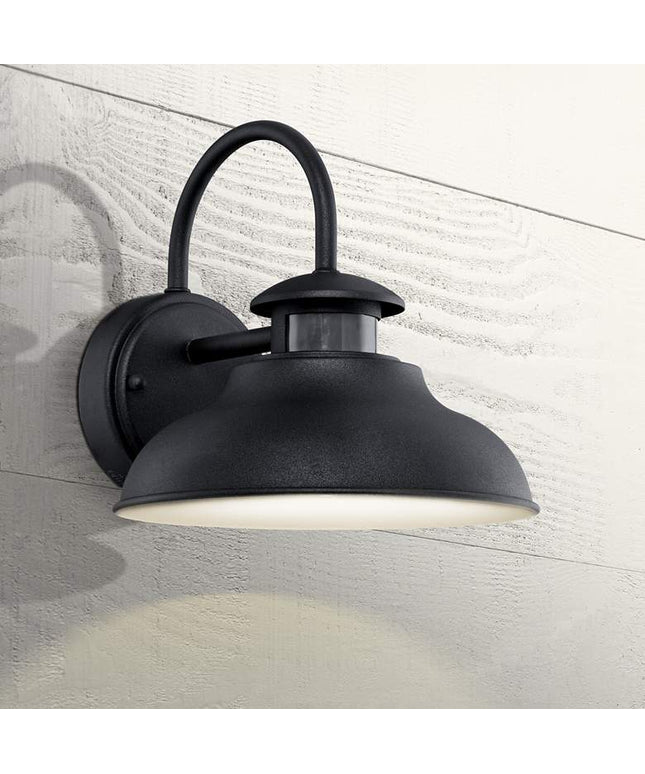 John Timberland Midland 9" High Dusk-to-Dawn LED Motion Sensor Light