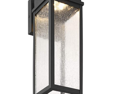 John Timberland Sintef 14 1/4" Sand Black LED Outdoor Lights Set of 2