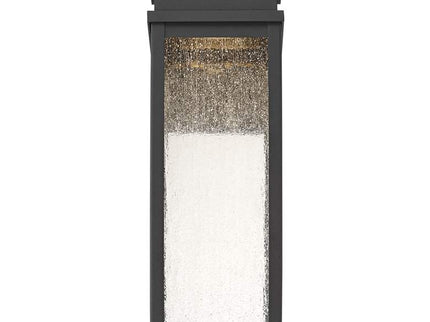 John Timberland Sintef 14 1/4" Sand Black LED Outdoor Lights Set of 2