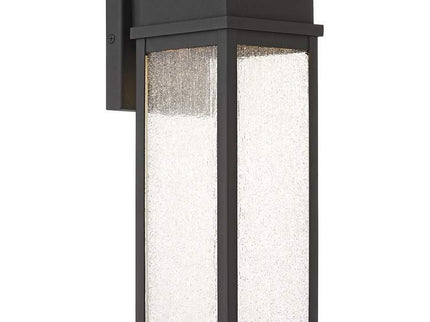 John Timberland Sintef 14 1/4" Sand Black LED Outdoor Lights Set of 2