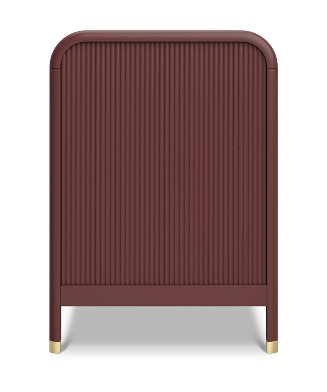 M26742CR,Namesake,Brimsley Tambour 3-in-1 Convertible Crib in Crimson