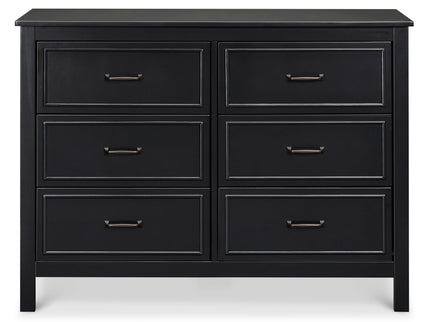 M12826E,DaVinci,Charlie 6-Drawer Double Dresser in Ebony