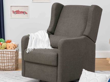 F19587PGY,Carter's,Arlo Recliner and Swivel Glider in Performance Charcoal Linen