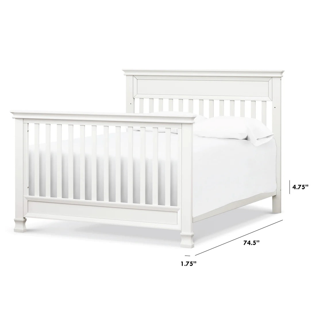 Twin/Full-Size Bed Conversion Kit ( Durham 4-in-1 Convertible Crib )