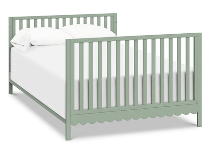 M27801LS,DaVinci,Sammy Scallop 4-in-1 Convertible Crib in Light Sage