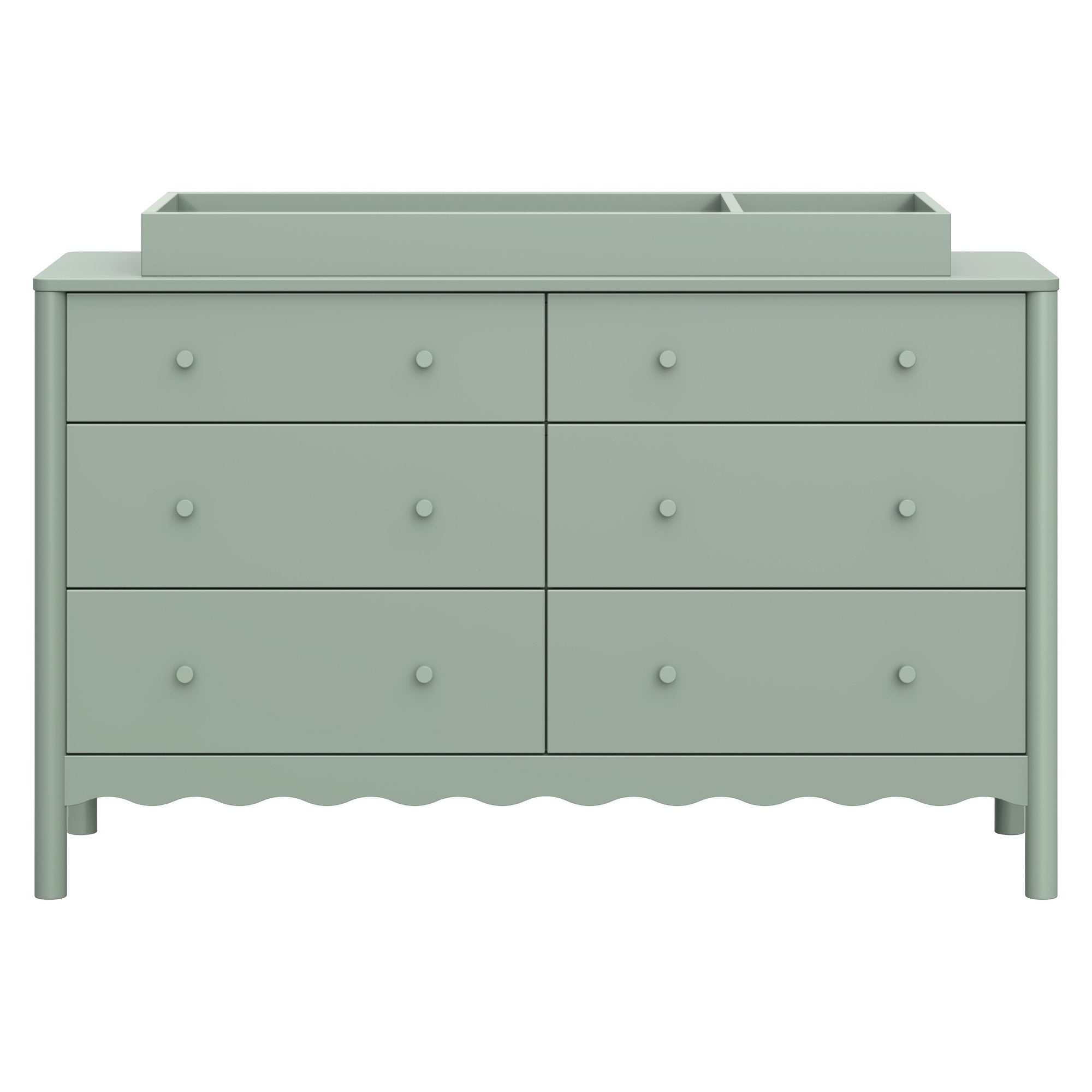 M27916LS,Swell 6-Drawer Assembled Dresser in Light Sage