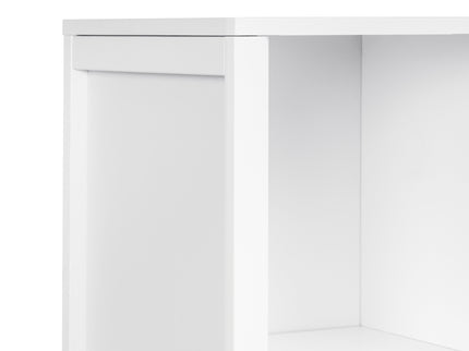M4211W,Babyletto,Hudson Cubby Bookcase in White