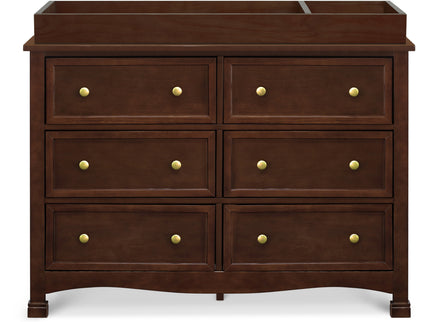 M5529Q,DaVinci,Kalani 6-Drawer Double Wide Dresser in Espresso Finish