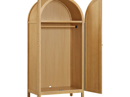 M25929HY,Babyletto Kids,Bondi Cane Armoire  Assembled in Honey