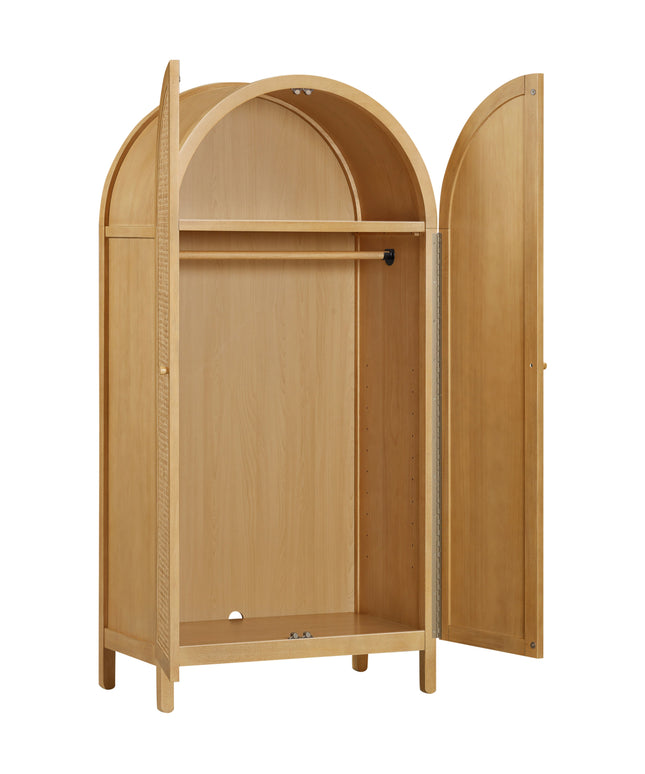 M25929HY,Babyletto Kids,Bondi Cane Armoire  Assembled in Honey