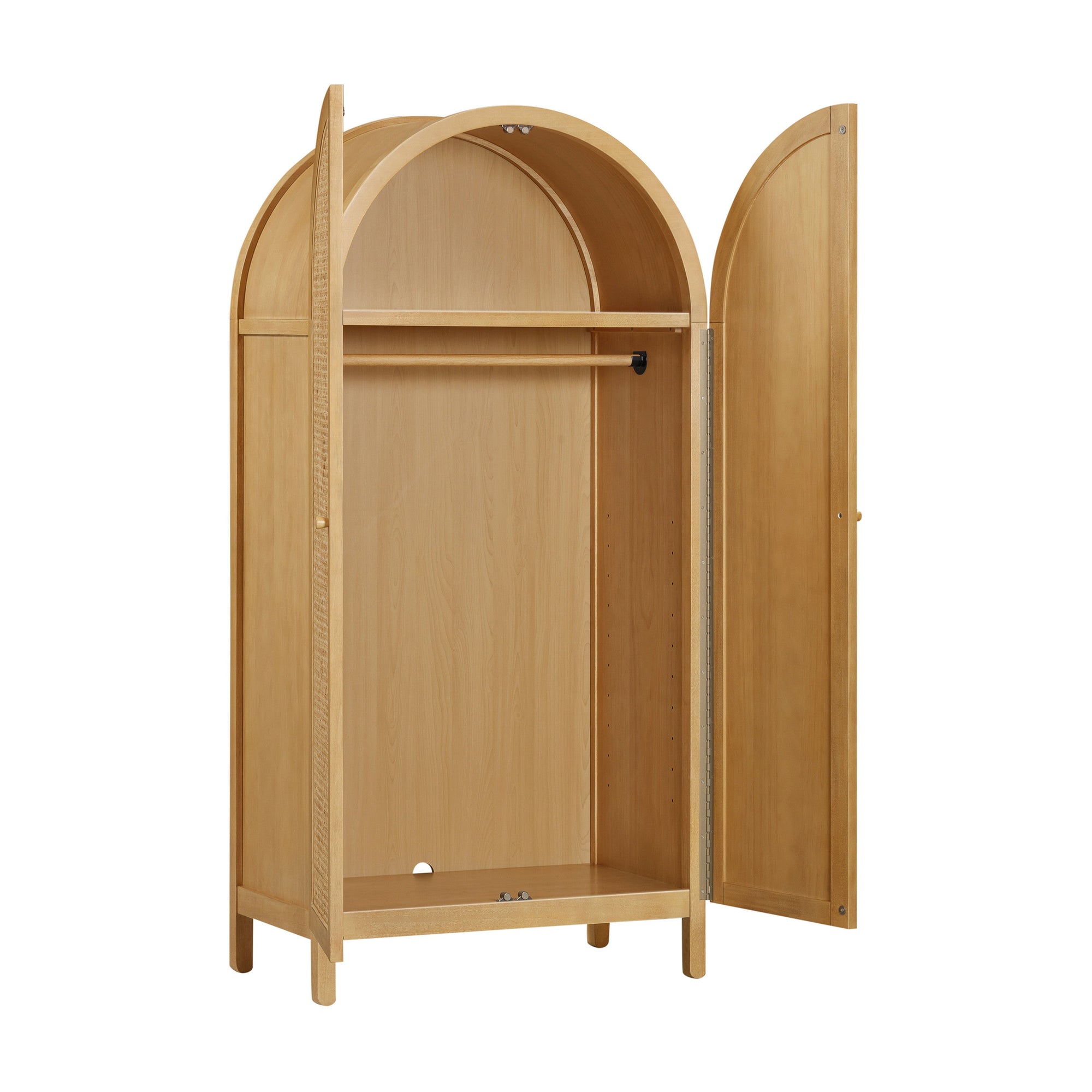 M25929HY,Babyletto Kids,Bondi Cane Armoire  Assembled in Honey