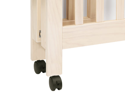 M6698NX,Babyletto,Origami Mini Crib in Washed Natural