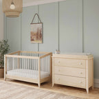 M10301NXW,Babyletto,Sprout 4-in-1 Convertible Crib w/Toddler Bed Conversion Kit in W Natural/White