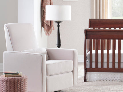 M10887CM,DaVinci,Piper Recliner in Cream Finish w/Cream Piping