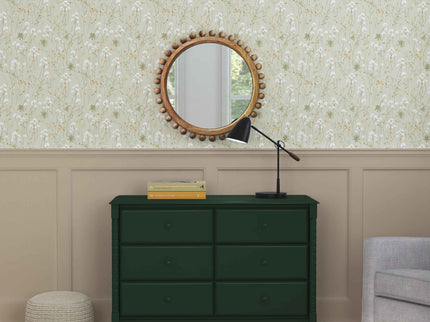 M7326FRGR,DaVinci,Jenny Lind Spindle 6-Drawer Dresser in Forest Green