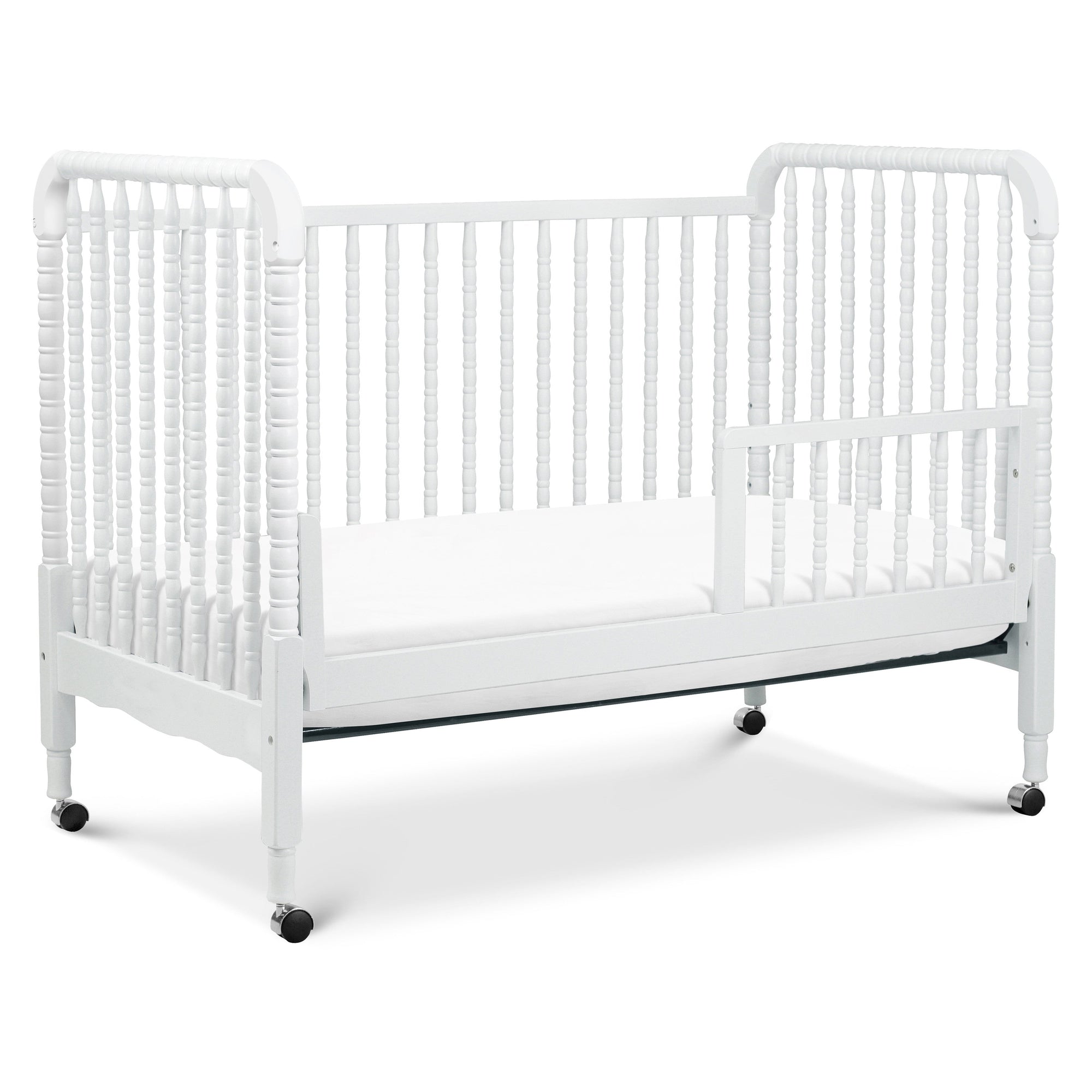 M7391W,DaVinci,Jenny Lind Stationary Crib In White Finish