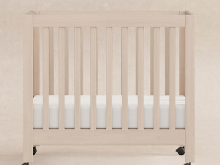M6698NX,Babyletto,Origami Mini Crib in Washed Natural