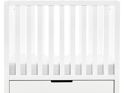 F11981W,Carter's,Colby 4-in-1 Convertible Mini Crib w/ Trundle in White