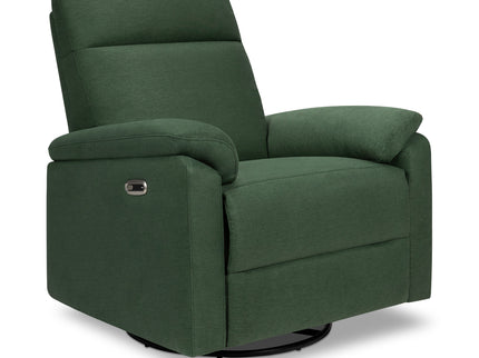 M24388PNG,DaVinci,Suzy Electronic Swivel Recliner in Pine Green
