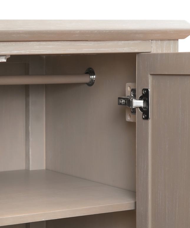 B14427SDB,Monogram by Namesake,Beckett Chifforobe in Sandbar