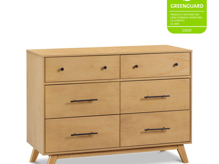 M22526HY,DaVinci,Otto 6-Drawer Dresser in Honey
