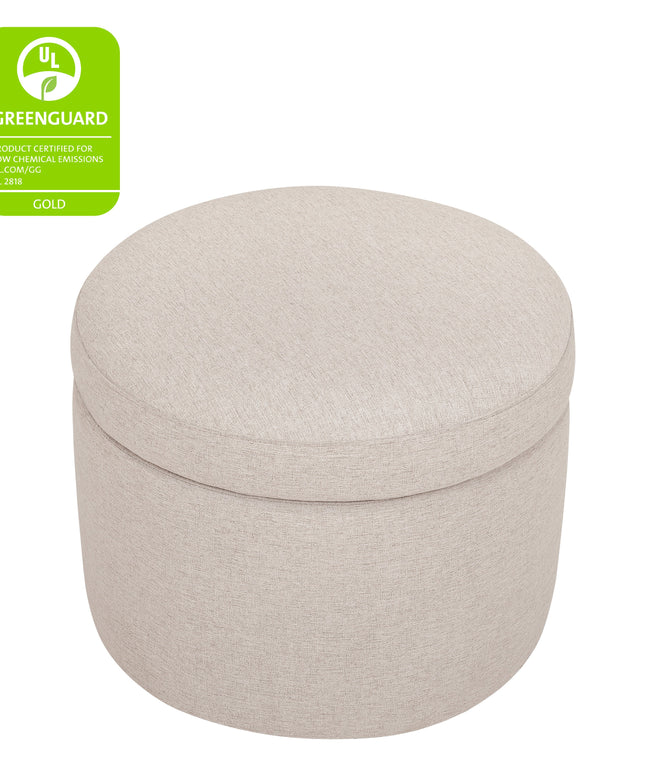 M22185PBEW,Babyletto,Wally Storage Ottoman in Performance Beach Eco-Weave