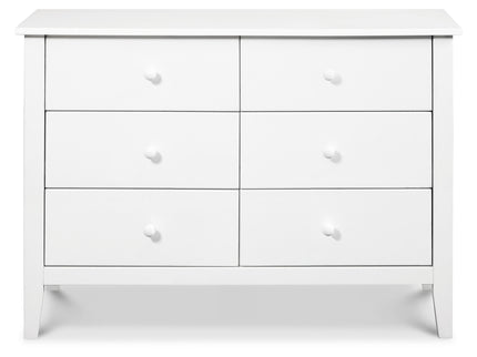 F11526W,Carter's,Morgan 6-Drawer Double Dresser in White